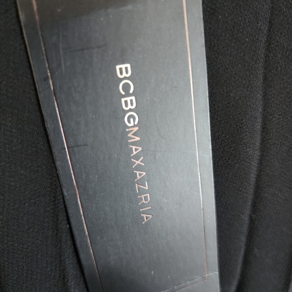 BCBGMaxAzria Dallin B Chiffon Sunburst Pleated Maxi Skirt in Black Combo Size S - Picture 11 of 11